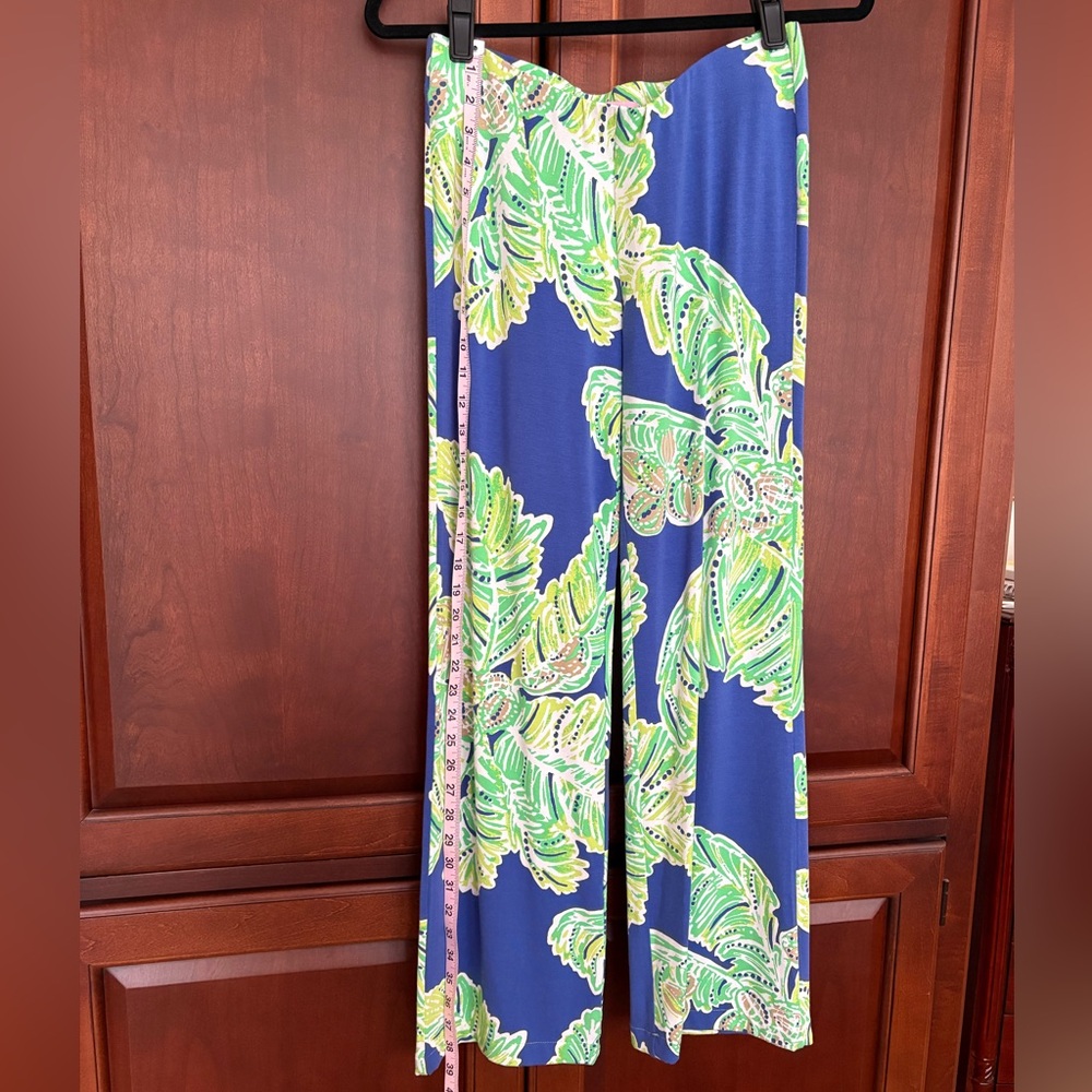 Lilly Pulitzer SAMPLE Georgia May Palazzo Pant Latitude Adjustment Size Small - Picture 3 of 8